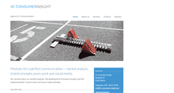 Desktop Screenshot of 4c-consumer-insight.com