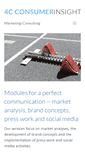 Mobile Screenshot of 4c-consumer-insight.com